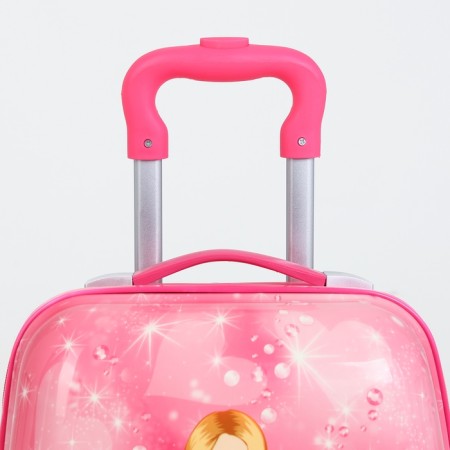 Support Children's 18 ", Lightning Department, 4 wheels, pink color-5