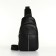 Lightning bag bag, Fidelio Largo, genuine leather, black color