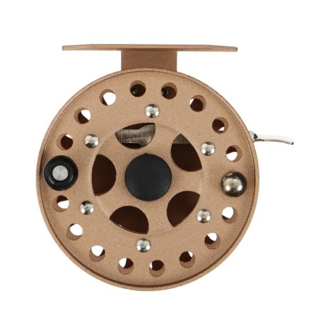Inertial coil, metal, diameter 7.5 cm, the color is light brown, HF75-3