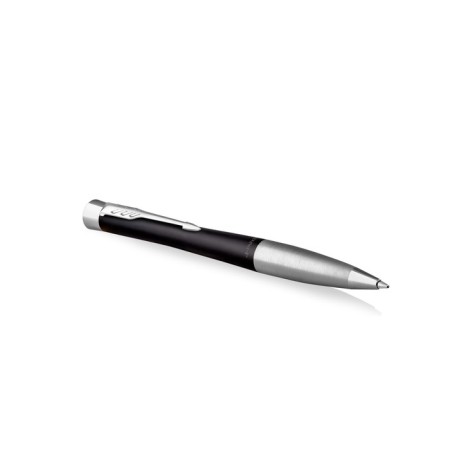 Ballpoint pen Parker Urban Core K314 Muted Black CT M, 1.0 mm, brass body, blue ink-2