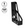 Paper tray Vertical Istanm Leader, black, width 70mm