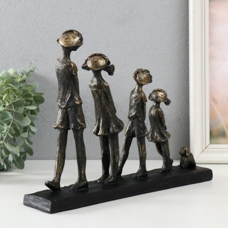 Souvenir Polystone "Funny Company" for metal 30.4x6x22.6 cm