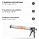 Sealant Kudo Proff KSP-365, acrylic, for wood, pine, 600 ml