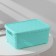 Storage container with a lid "openwork", plastic, 26 × 19 × 11.5 cm, color mix