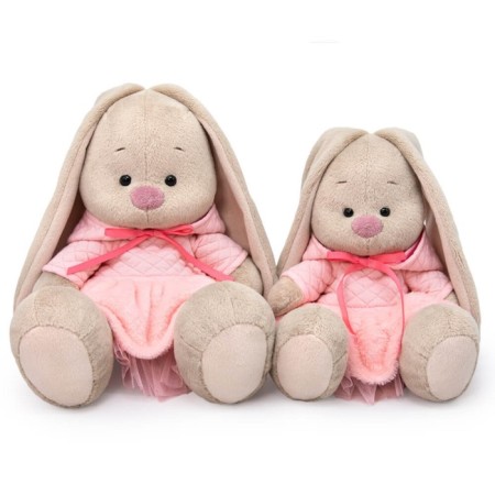 Soft toy "Bunny mi in a quilted kit", 23 cm-3