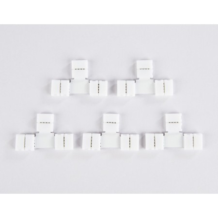 Combator T for LED tape 5050 12/24V (4 contacts) GS7001, 5 pcs-3