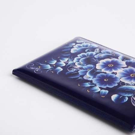 Cover for passport, blue color-3