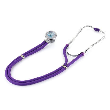 Stetopofonendoscope CS Medica CS-421, type rapport, purple color