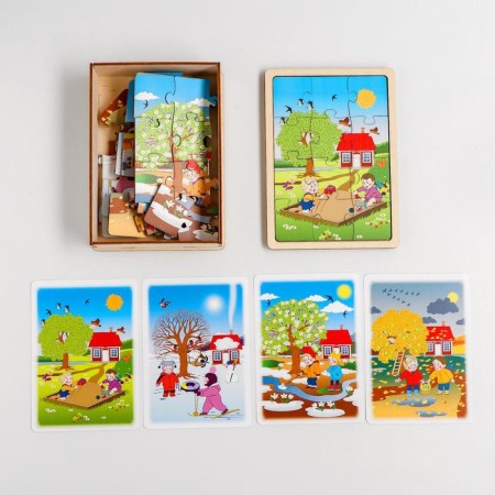 Set of puzzles "Seasons"-1