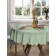 The tablecloth on the table “I love the dachshund”, round, Saten, d = 150 cm