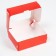 Removal container, red, 10 x 8 x 3.5 cm