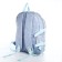 School backpack from textiles 2 of the lightning department, 4 pockets, blue color