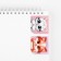 Set of Notepad A6, 32 sheets, stickers, magnetic bookmarks "since March 8"
