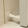 Lockland door limiter, straight, h = 97 mm, rice color