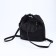 Bag Women's bag with zipper, black color