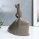 Souvenir Ceramics "Dance. Silhouette" Matte gray smoke 20.5x6x24 cm