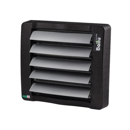 Ballu BHP-W3-15-LN, water, wall, wall, 18.3 kW, 2800 m3/h, black