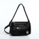 Bag Cross-Bodi with a zipper, black color