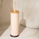 SL Home toilet brush, silicone, 9.8 × 9.8 × 39 Beige color