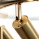 Bayerlux Lamp Viati Led 57W gold 50x50x14-100 cm