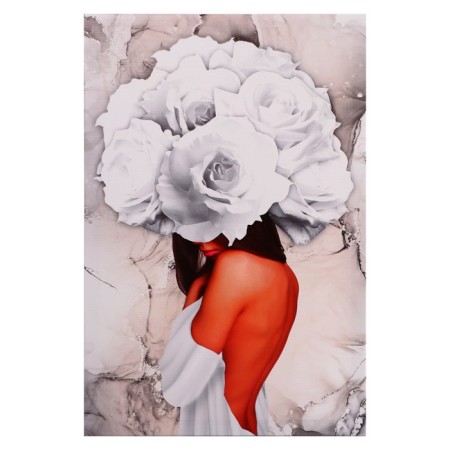 Picture on canvas "under the white flower" 40*60 cm