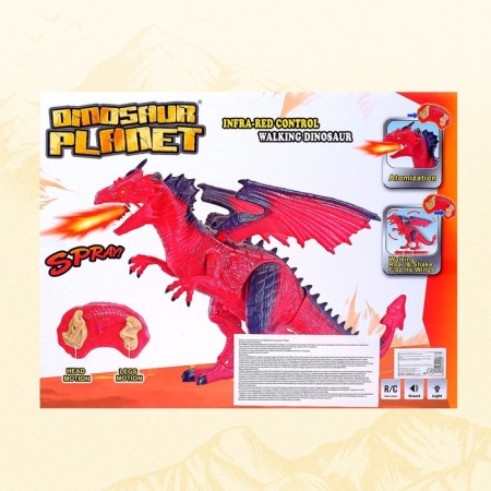 Radio -controlled dragon, smoke effect, light and sound effects-7