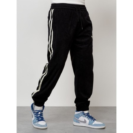 Sports suit men's, size 52, black color-6