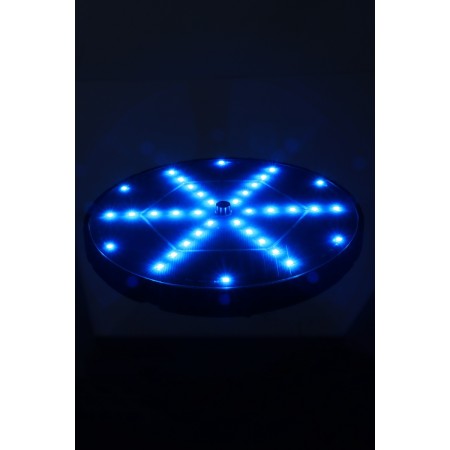 Fountain on a sunny battery, h = 0.55 meters, 180 l/h, 7 watts, LED backlight, JT-180-36LED-3