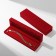 Velvet case for bracelet/chain/clock "Lace", 22.5 × 5.8, red color