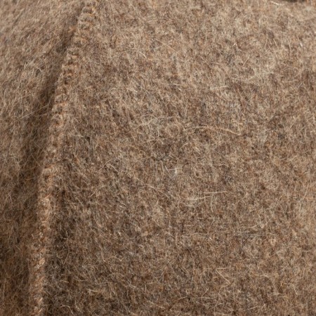 A cap from the sheepskin -sheepskin -a -wings mourning cap.-1