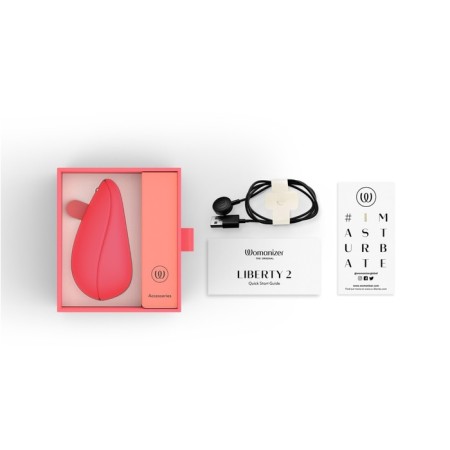 Contactly clitoral stimulator Womanizer Liberty 2, pink-3
