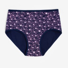 Cowards women's slips, dark purple color, size 56-58