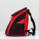 A backpack for carrying animals, 31.5 x 25 x 33 cm, red