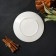 Packing ceramic dessert "Temptation", D = 19 cm, color gray color