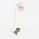 Women's socks "Bear in the cage" A. Nzhvyp1301-04, white color, river 36-40