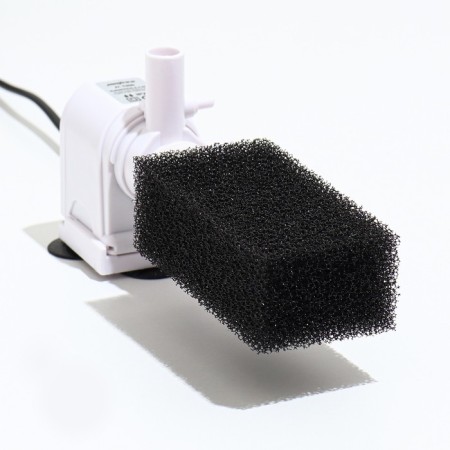 Rectangular sponge for filter No. 2, reticulated 30 ppi, 6 x 4 x 11 cm, black-6