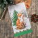 The fox towel TM Ethel: New Year's Forest, 40 × 67 cm, 100 % cotton, sarzha, 190 g/m²