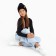 Children's hat minku with a lapel of Rr. 52-56, cent