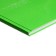 Book of accounting, 96 sheets, cardboard cover 7BC, newspaper block, line, green color