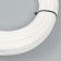 Artificial rattan 8 mm 100 m wave (white)