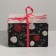 Capcake box, confectionery packaging, 4 cells "Congratulations", 16 x 16 x 10 cm