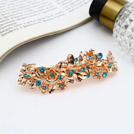 Hair hairpin "Joszy" butterfly flowers, 8.5 cm
