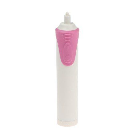 Luazon LP-009 electric toothbrush, 8500 dv/min, 4 nozzles, 2haa, pink-4