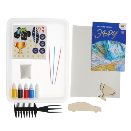 Set for drawing on water in the EBRU EBRU technique-2