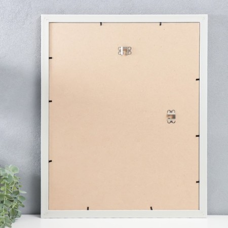 Photo frame plastic Gallery 40x50 cm 642948-16, brown with gold (plastic screen)-3
