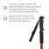Sticks for Scandinavian walking online, telescopic, 3 sections, up to 135 cm, 2 pcs., Mix color