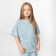 T-shirt for girls One Love Light, height 104 cm, light blue color