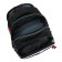 School backpack 37 x 28 x 13cm, ergonomic back, Across 557, black/red