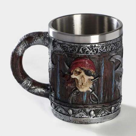 Stainless steel mug "Pirates. Halloween ", 400 ml-1