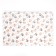 Animal blanket "With Love", 76 x 52 cm, white
